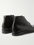 SAINT LAURENT - Army Leather Desert Boots - Black