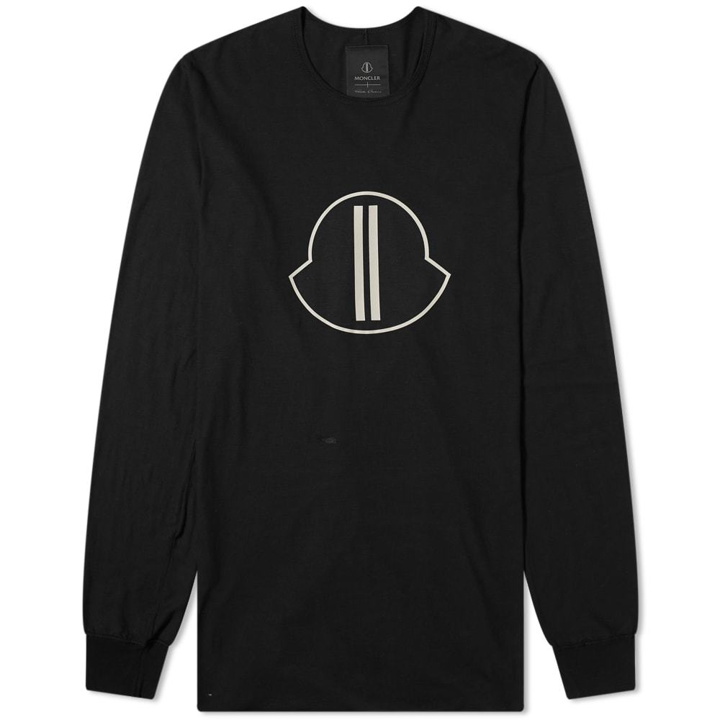 Photo: Rick Owens x Moncler Long Sleeve Logo Tee