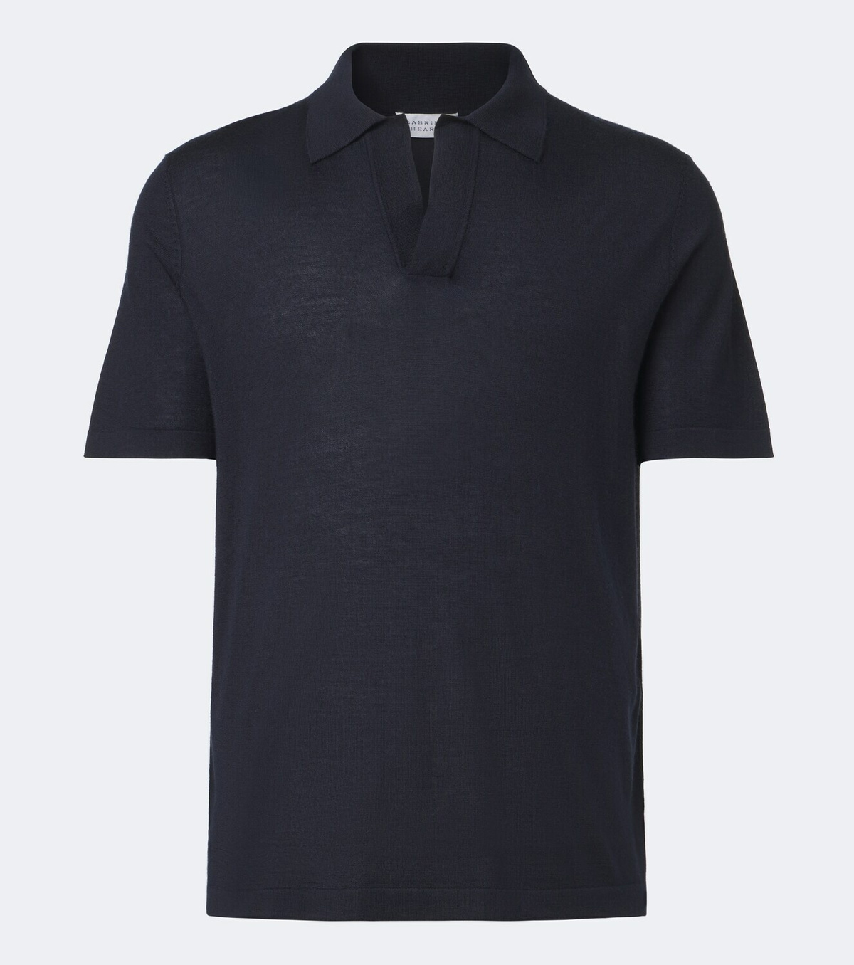 Gabriela Hearst Stendahal cashmere and silk polo shirt