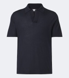 Gabriela Hearst Stendahal cashmere and silk polo shirt