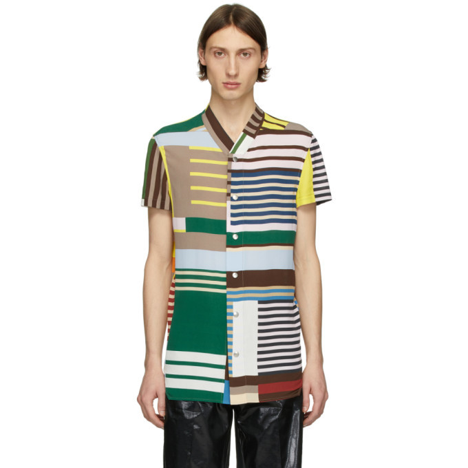 Rick Owens Multicolor Golf Shirt Rick Owens