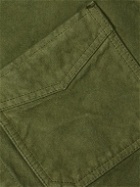 Drake's - Duck Cotton-Canvas Chore Jacket - Green