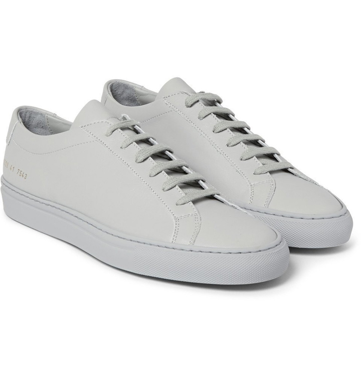 Photo: Common Projects - Original Achilles Leather Sneakers - Men - Light gray