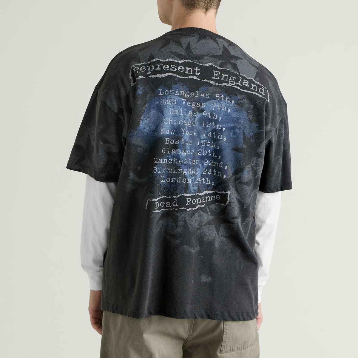 Represent Men's Romance T-Shirt in Vintage Black