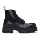 Balenciaga Black Strike Boots