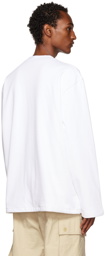 Jacquemus White 'Le T-Shirt Bricciola' Long Sleeve T-Shirt