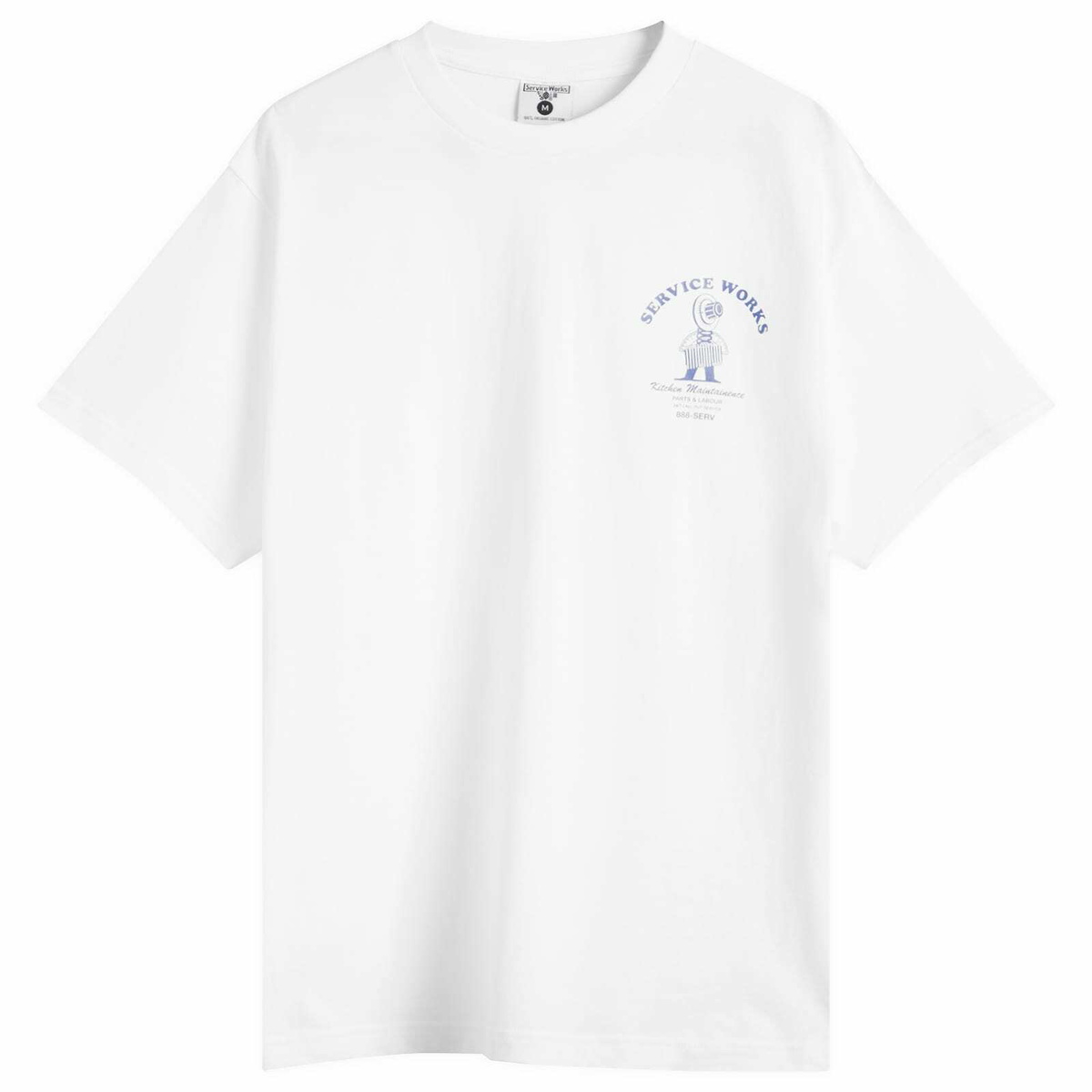 Service Works Men's Maintenance T-Shirt in White