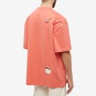 ADER Error Men's Distort Logo T-Shirt in Salmon