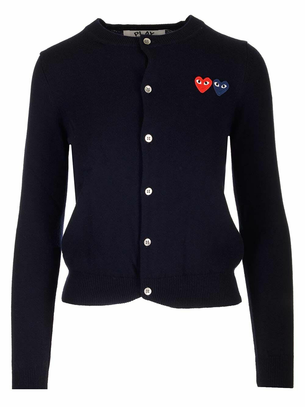 Comme des Garçons Play Crewneck Wool Cardigan