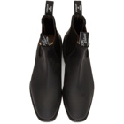 R.M. Williams Black Oily Fern Comfort Craftsman Chelsea Boots