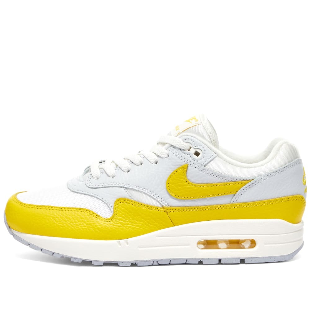 Nike Women's Air Max 1 W Sneakers in Phantom/Tour Yellow Nike
