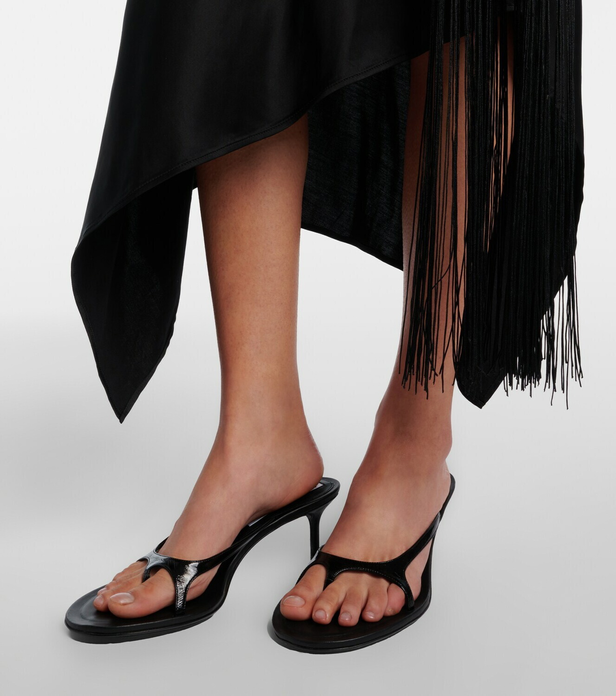 Acne Studios 60 patent leather sandals