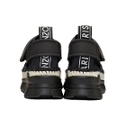 Kenzo Black K-Lastic Espadrille Sneakers
