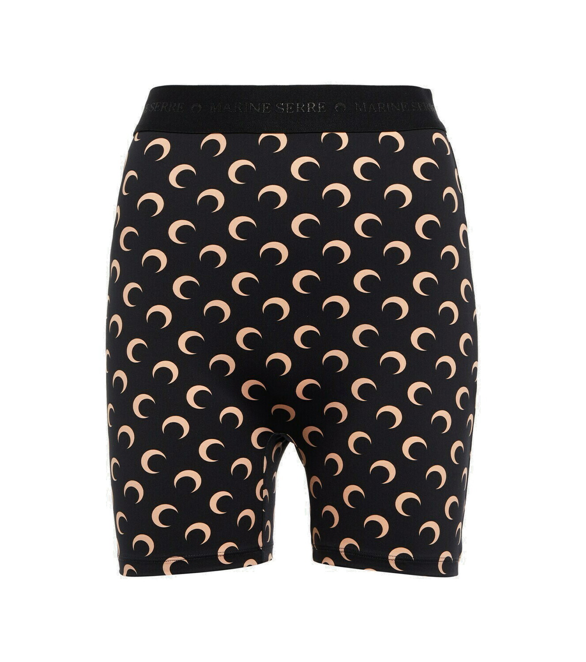 Marine Serre - Moon printed biker shorts Marine Serre