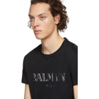 Balmain Black Logo T-Shirt