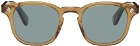 Garrett Leight Brown Ace Sunglasses