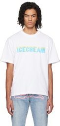 ICECREAM White Drippy T-Shirt