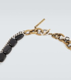Dries Van Noten Embellished chain necklace