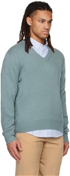 Vince Blue V-Neck Sweater