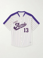 Aimé Leon Dore - Printed Cotton-Jersey Shirt - Purple