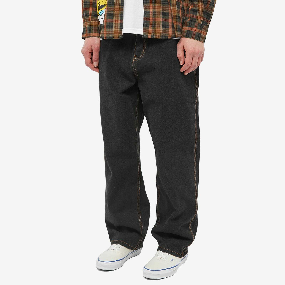 Butter Goods x The Smurfs Harmony Denim Pant in Washed Black