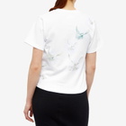 3.Paradis Women's Singing Doves T-Shirt in White
