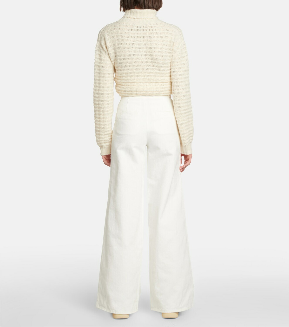 LORO PIANA 26S SHIRT AND WIDE LEG PANTS SET 782 main image 1