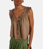 Velvet Tana linen top