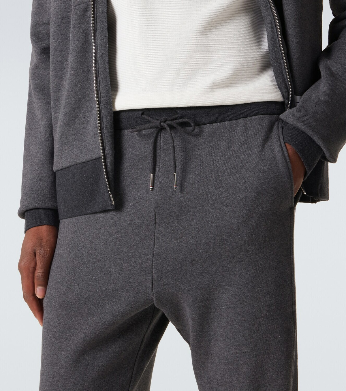 Thom Browne 4-Bar cotton jersey sweatpants