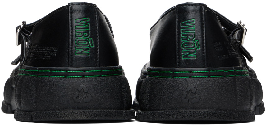 Virón Black 2001 Apple Mary Jane Loafers