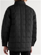 Theory - Ian Quilted Shell Down Jacket - Black