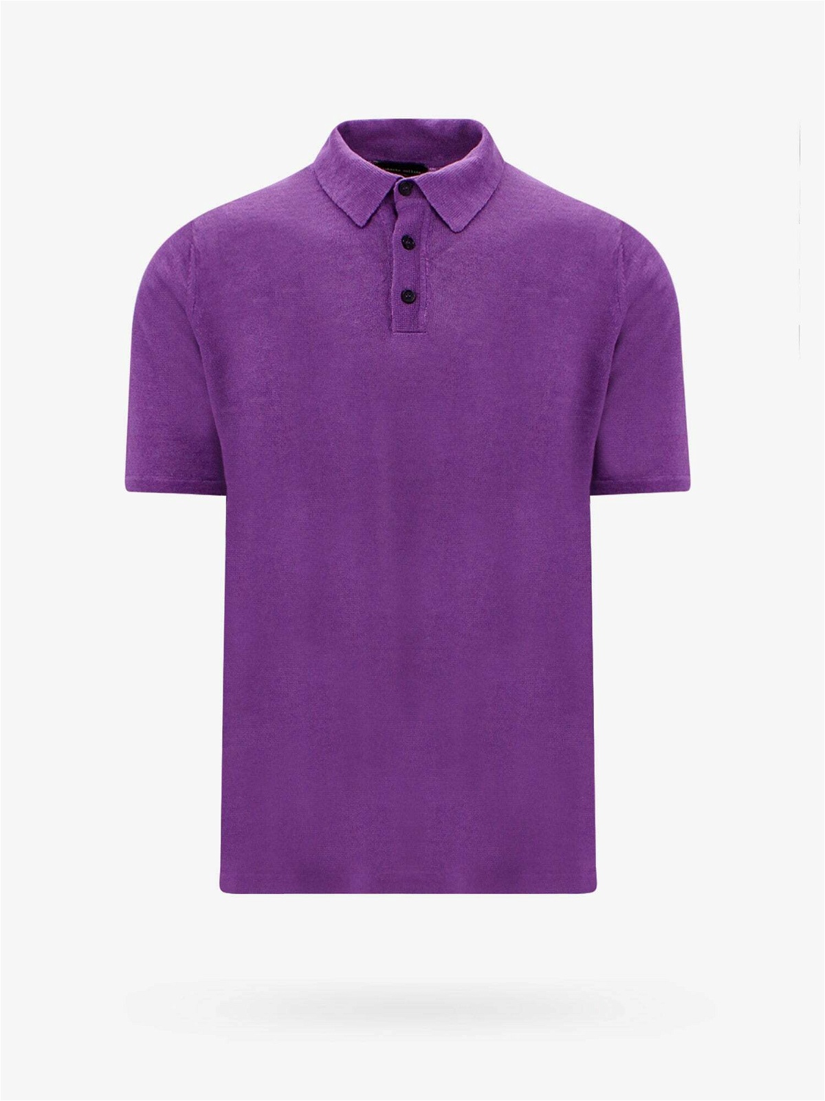 Roberto Collina Polo Shirt Purple Mens Roberto Collina