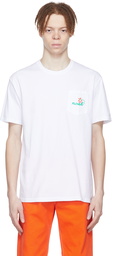 Noah White Cotton T-Shirt