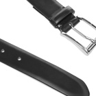 Maison Margiela Men's Classic Leather Belt in Black