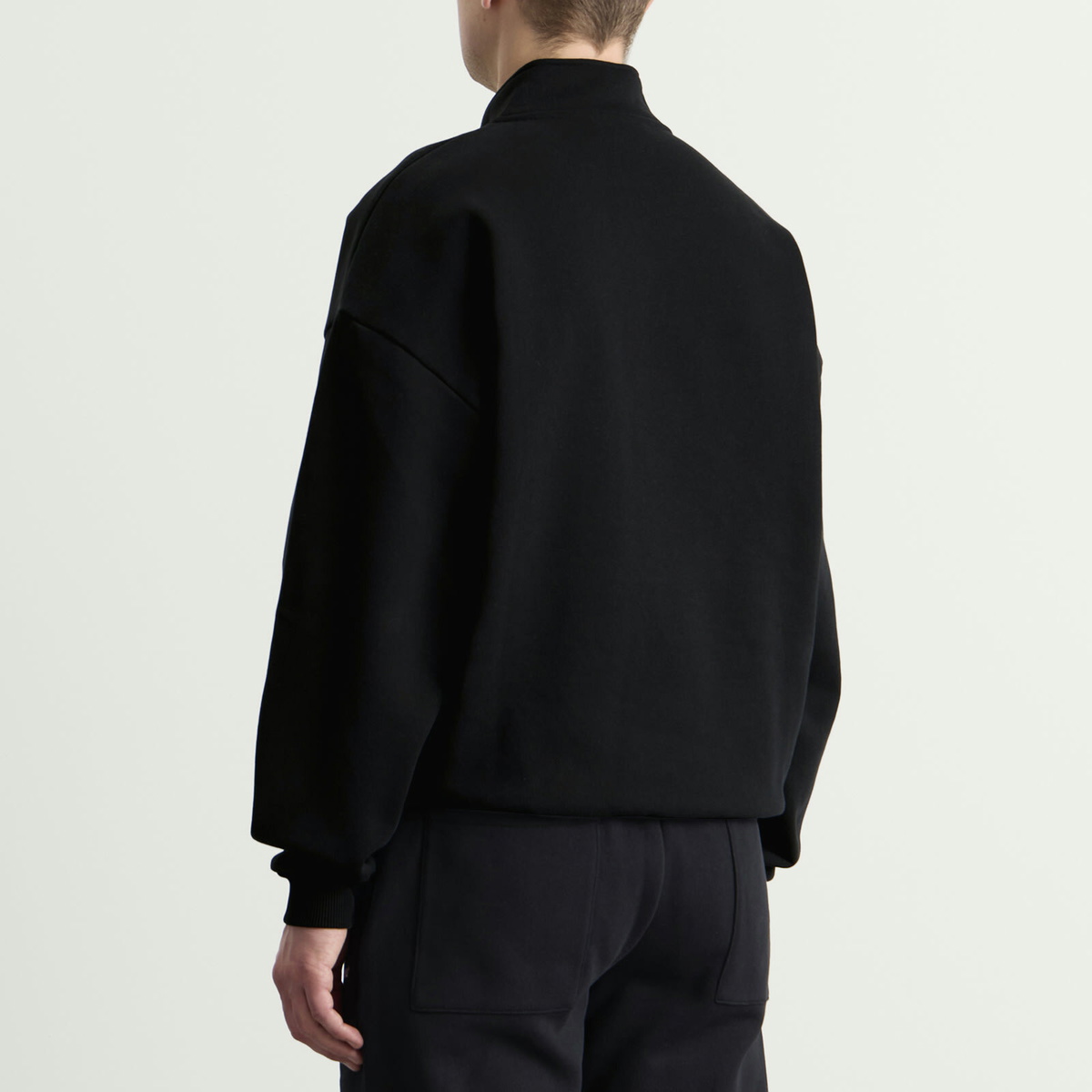MKI Men's Uniform Quarter Zip in Black
