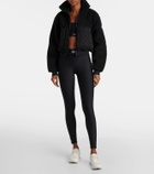 Alo Yoga Edge fleece bomber jacket
