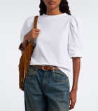 Isabel Marant Maeliss puff-sleeve cotton top