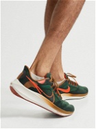 Nike Running - Air Zoom Pegasus 39 Rubber-Trimmed Mesh Running Sneakers - Green