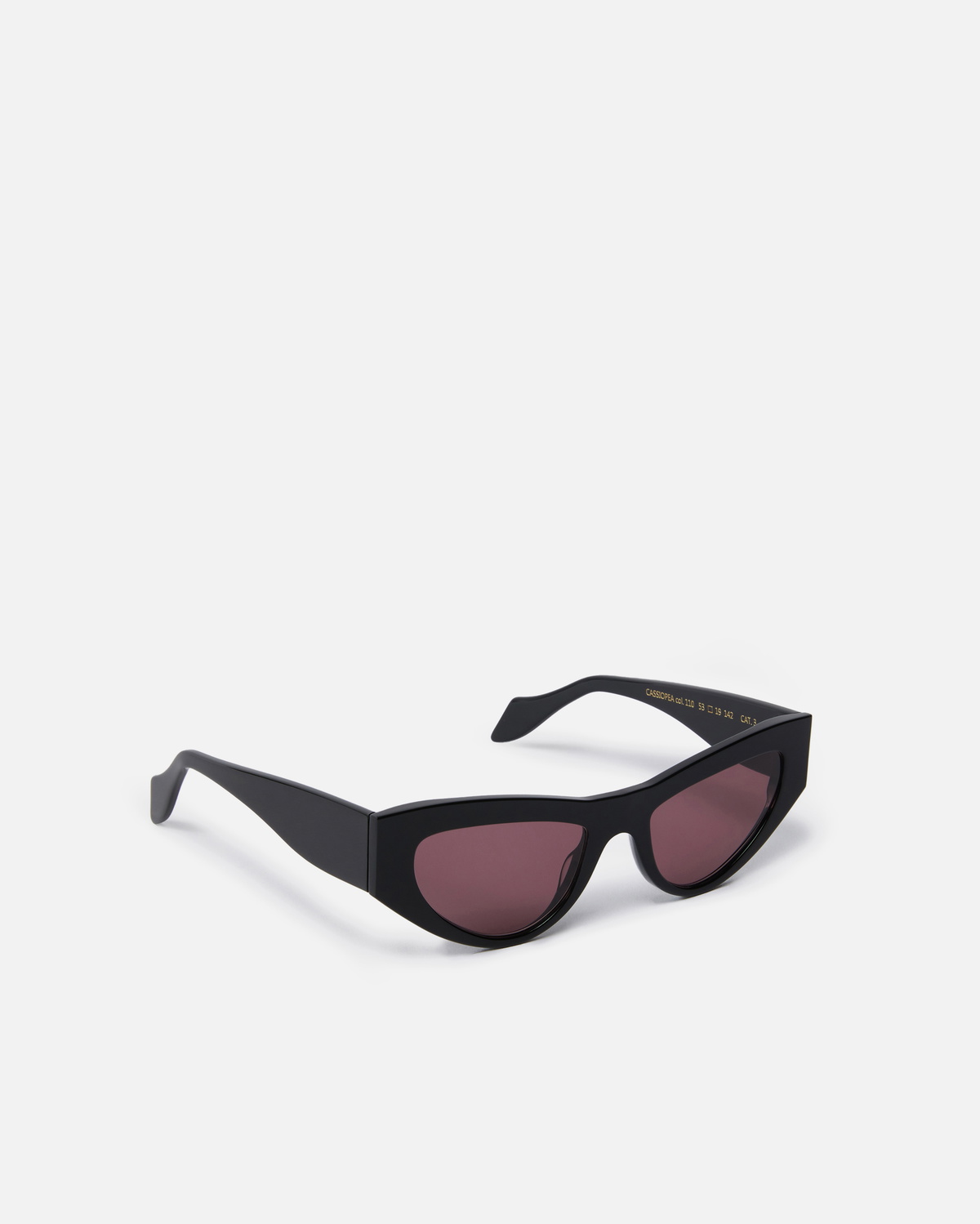 サングラス PINKO Woman Sunglasses Black 105315A2NN ZW3 Pinko Cat Eye Sunglasses Black/Mauve Pinko