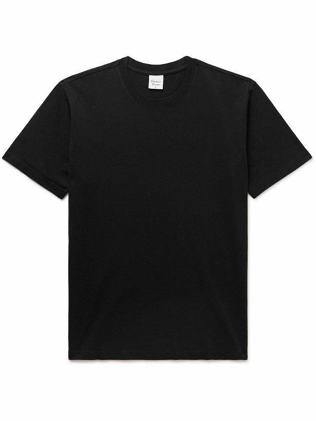 Photo: Outdoor Voices - A.M. Dawn Patrol Organic Cotton-Jersey T-Shirt - Black