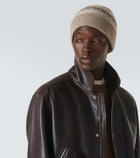 Loro Piana Fair Isle cashmere beanie