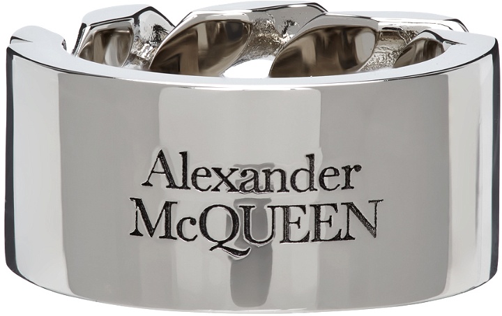 Photo: Alexander McQueen Silver Chain Ring