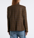 Blazé Milano Amandira Shelley checked virgin wool blazer