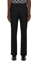 Ernest W. Baker Black Flared Trousers