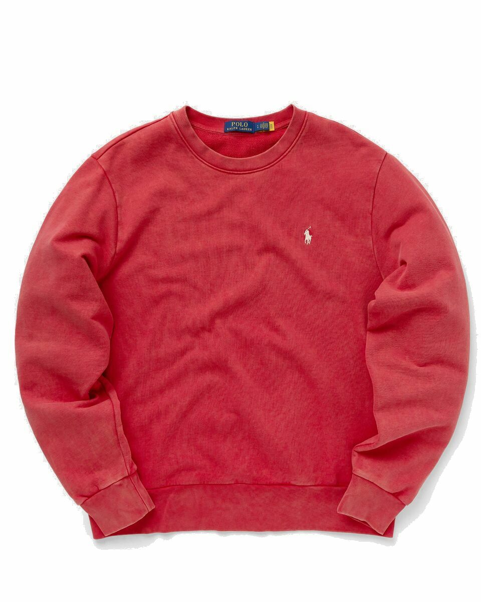 Photo: Polo Ralph Lauren Lscnm1 Long Sleeve Sweatshirt Red - Mens - Sweatshirts