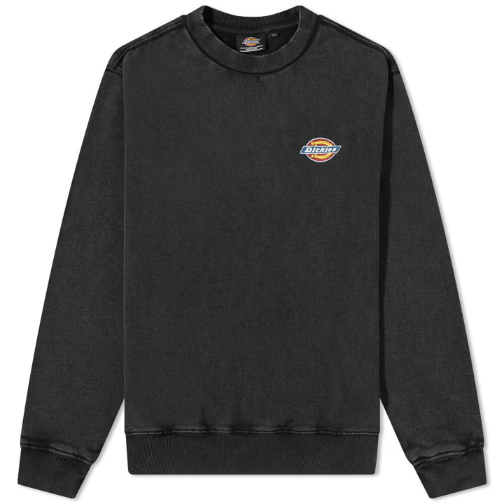Photo: Dickies Men's Icon Washed Crew Sweat in Black