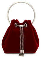 Jimmy Choo Bon Bon Velvet Bucket bag - Red - One Size