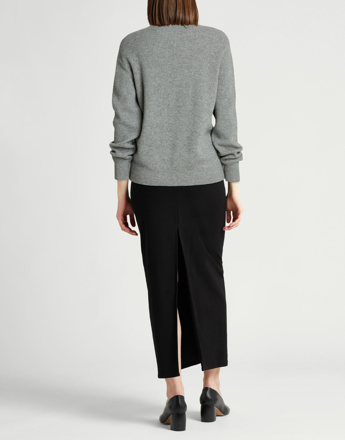 Peserico Womens Turtleneck in Grey
