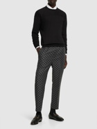 GUCCI - Gg Soft Brushed Wool Flannel Pants