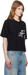 Off-White Black 'Off-White' Shared Logo Boxy T-shirt